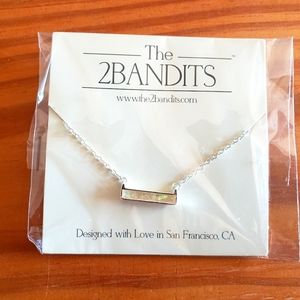 The 2Bandits Opal Bar Necklace